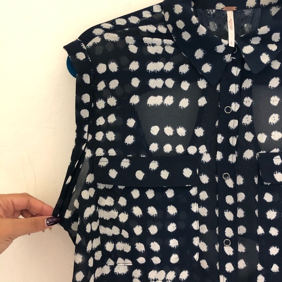 Free People Mercer Street Maxi Duster Shirt sz Sm - Picture 5 of 15